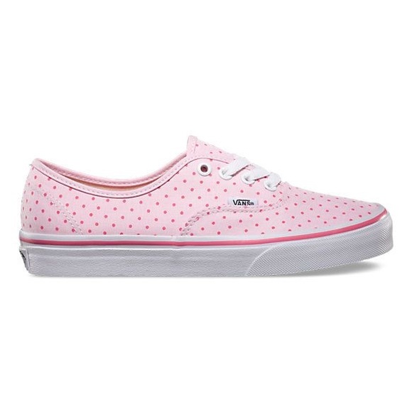 vans pink polka dot